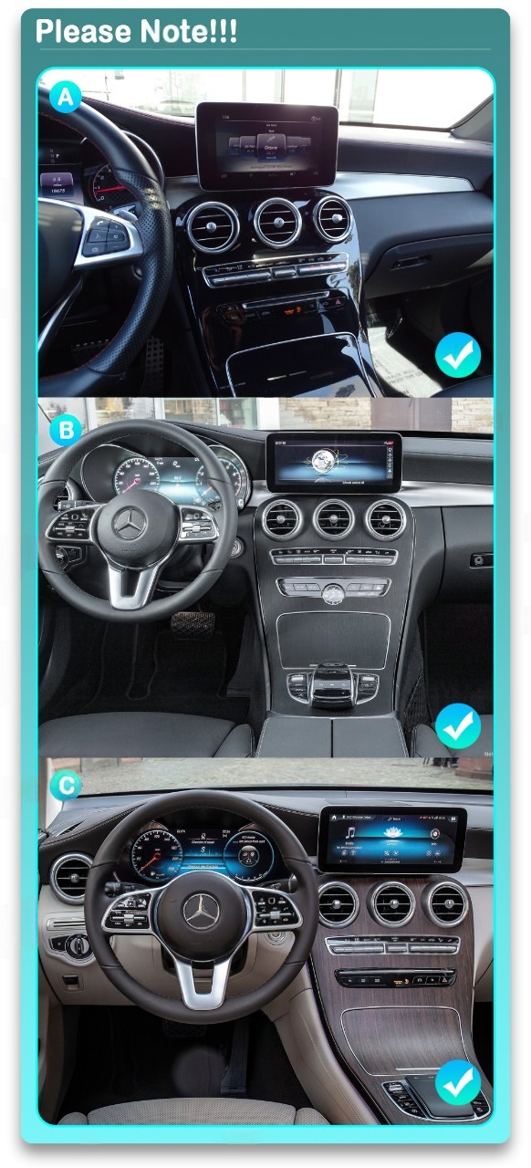 ECRAN MERCEDES CARPLAY
